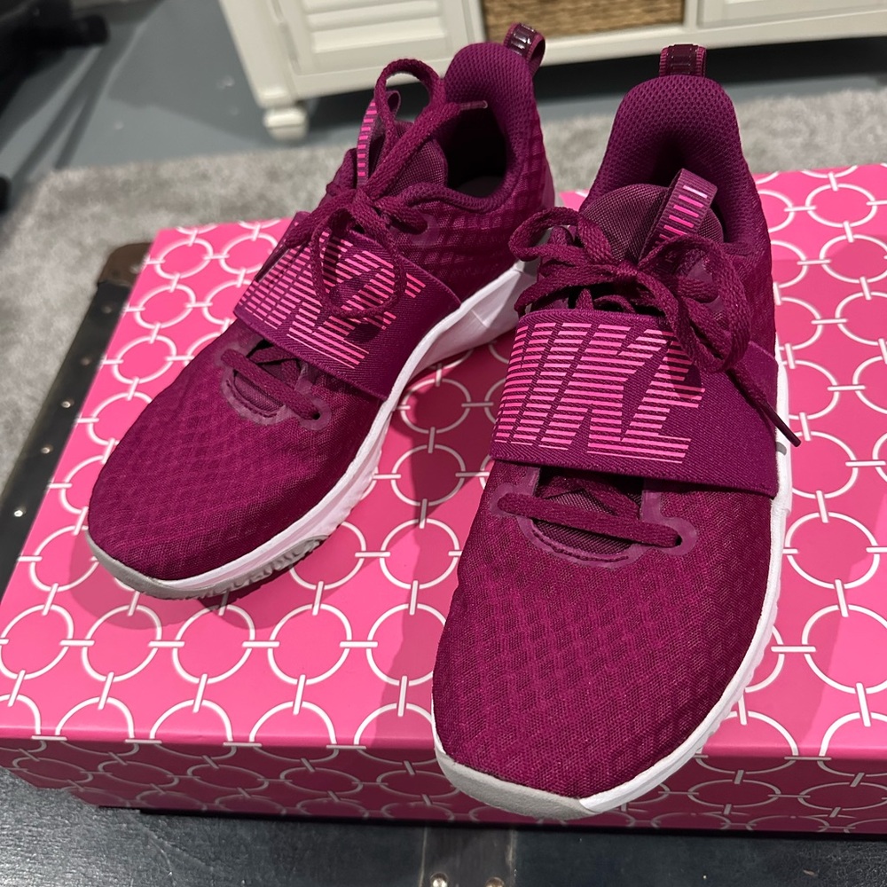 Nike Maroon Athletic Shoes